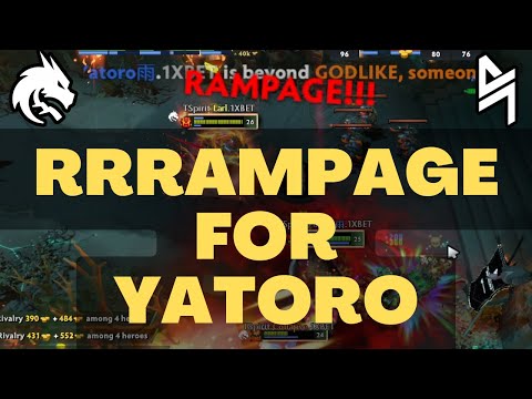 RRRRampage for Yatoro!!! 😎 Bloodseeker perspective 🔥 Bali Major | Team Spirit vs Blacklist Rivalry