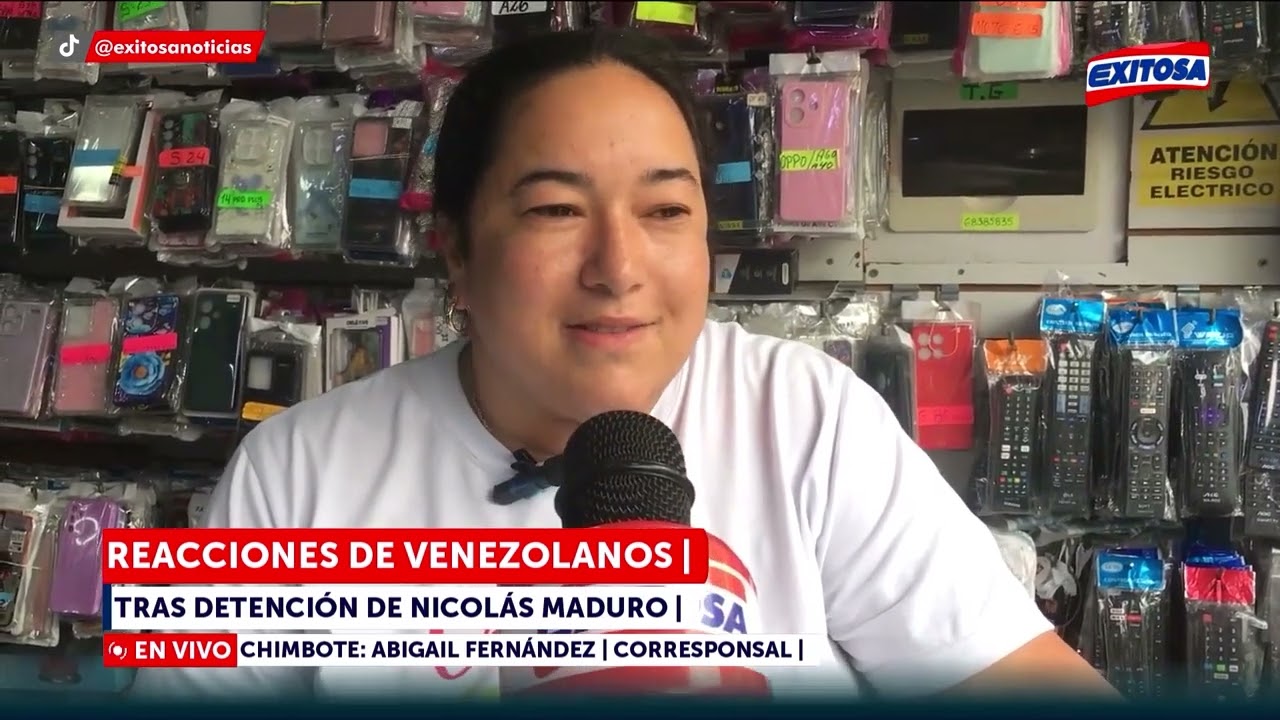 🔴🔵 Reacciones de venezolanos tras detención de Nicolás Maduro