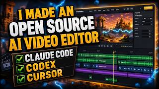 I Made an Open Source AI Video Editor that Can Make & Edit Videos for 