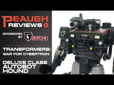 Video Review: Transformers: War for Cybertron SIEGE - Deluxe Class HOUND