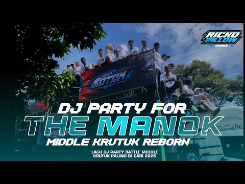 DJ FOR THE MANOK PARTY REBORN | MIDDLE HELIKOPTER KRUWEK BREWOG 2025 (Ricko Pillow Remix)
