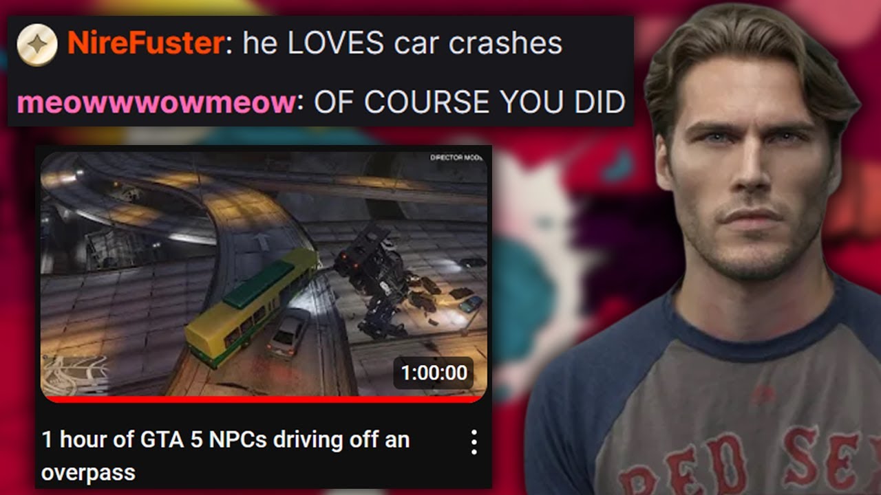 Jerma Admits To Watching 1 Hour of GTA 5 Car Crashes