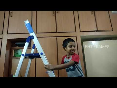Flipkart smartbuy 7 step with heavy platform Aluminium ladder | Unboxing | Aluminum ladder 7 step