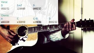 How To Play "POCAHONTAS" by Neil Young MTV Unplugged Version | Acoustic Guitar Tutorial