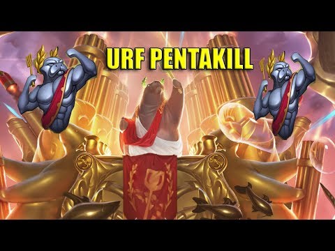 ►URF IS BACK#2 - TOP URF PENTAKILL 2017 | League of Legends