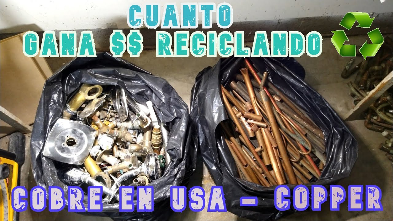 CUANTO SE GANA $$ RECICLAND🟢 COBRE ( COPPER ) EN USA