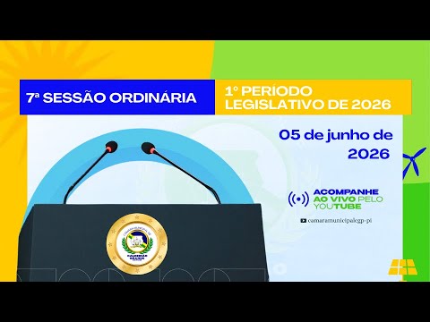 7ª SESSÃO ORDINÁRIA