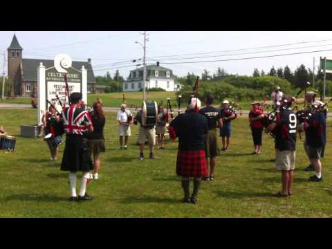 Cobourg Legion Pipe Band at CMIC