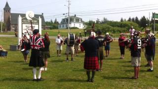 Cobourg Legion Pipe Band at CMIC