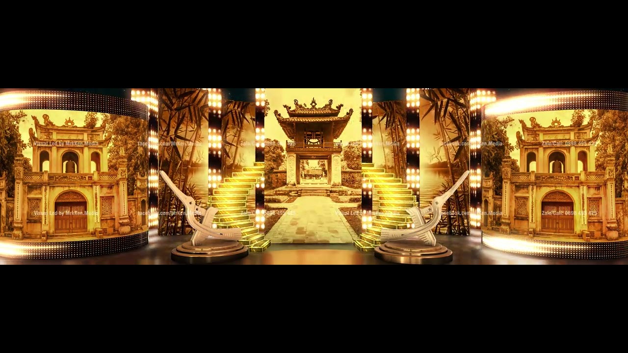 134 - Visual 3D - Khuê Văn Các & Tre - Chim Lạc - Cầu Thang