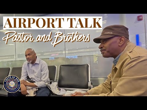 Airport talk with Pastor Jennings and Brothers