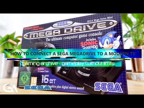 3 Ways To Connect a Sega Mega Drive To a Modern TV - Setup The MegaDrive TV Connection Sega Genesis