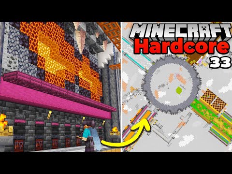 I Built a MASSIVE Villager Trading Hall in Hardcore Minecraft 1.17 Survival