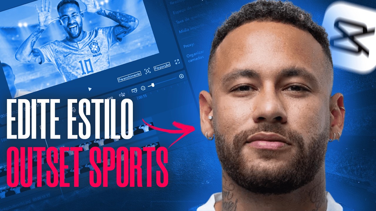 Revelei o Método Outset Sports no CapCut (Fácil e Rápido!)