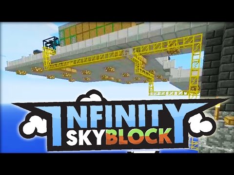Transportsystem UNTER der Insel! - FTB INFINITY SKYBLOCK #66