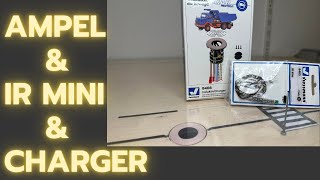Induktiv Charger 8408 + IR Mini 8403 + Verkehrsampel 5095 Viessmann CarMotion 02.2025