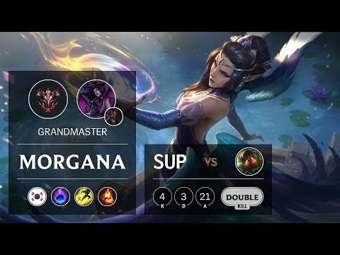 Morgana Support vs Nautilus - KR Grandmaster Patch 9.24