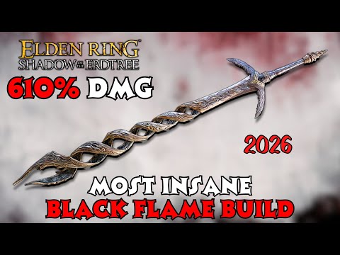 Elden Ring Godslayer Greatsword Build - The Most INSANE Black Fame Build in Elden Ring (MASSIVE DMG)
