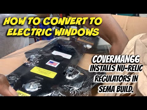 How To Install Nu-Relic Electric Window Regulators.