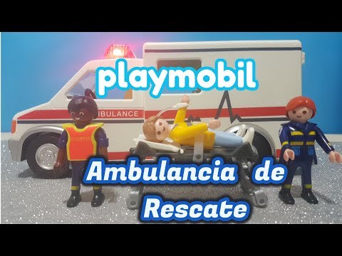 Ambulancia de rescate de playmobil 5681