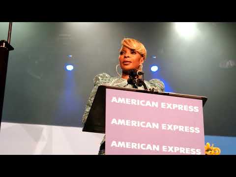 Common Presents Mary J. Blige - Breakthrough Performance Award - Palm Springs Film Fest - 1-2-18