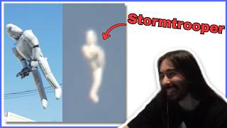 Humanoid UFO Debunked As Stormtrooper Balloon &amp; More Alien Shenanigans | MoistCr1TiKaL