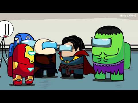 Venom vs Avengers in Among us Movie Part 1 Carnage - Avengers Animated Series Henry Stickmin
