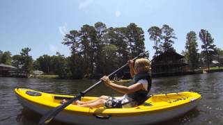 preview picture of video 'Caddo Lake Canoeing w/ the Mackey's and the Brown's'