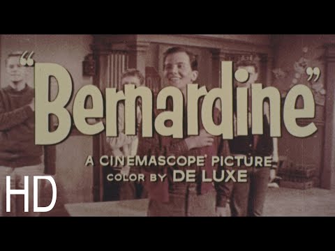 Bernardine 1957 HD Trailer  Pat Boone Terry Moore Janet Gaynor Dean Jagger Dick Sargent wide16mm