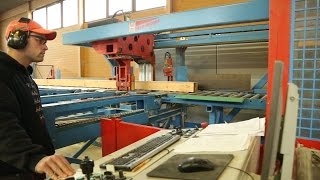 Výroba krovu na CNC stroji - DEK