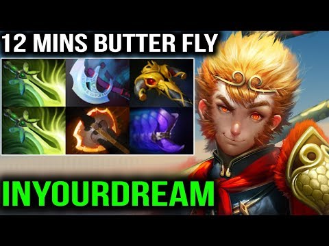 Inyourdream [Monkey King] 12Minutes Battle Fury Dota 2