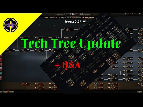 State of the Cobra Nation Tech tree updates and How to understand tech tress in World of Tanks