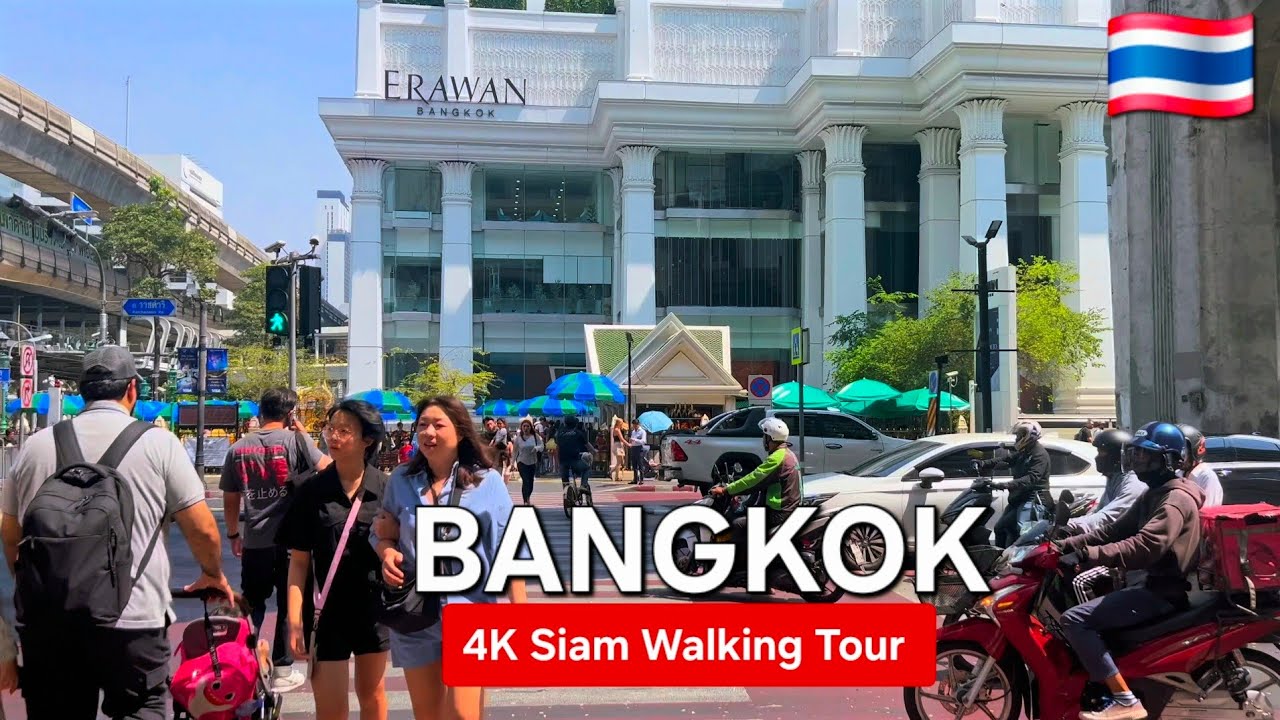 Immersive street-level walking tour through Bangkok — Khao San Road, Thailand, showcasing authentic urban landscapes, local architecture, and the vibrant atmosphere of the city's neighborhoods