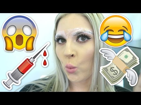 Getting My Eyebrows TATTOOED! ♡ Follow Me Day 185 - 187 Video