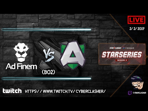 [TH] SL i-League StarSeries SS 3 EU - Team Ad Finem vs Alliance # Game 1