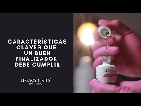 Finalizadores ideales para  un acabado de uñas impecable │ LEGACY NAILS