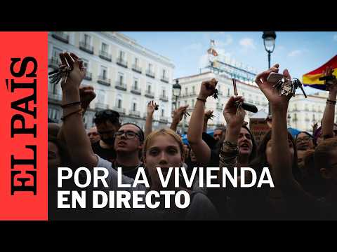 DIRECTO | Miles de personas se manifiestan en Madrid por la vivienda tras la caída de los decretos