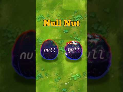 Null Nut pvz fusion new plant #pvzfusion #mobilegame #pvzgame