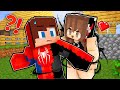 Venom Girl Turns JJ Into Spider Man Black Maizen Minecraft Animation