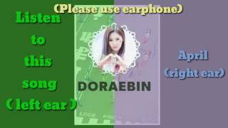 DIA's April vs Listen to this song  (Use Earphone)