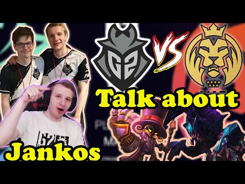 Jankos talked about the rek'sai and Veigar in the G2 vs MAD match. | G2  Jankos stream