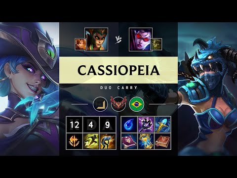 Cassiopeia Carry vs Vayne - BR Grandmaster Patch 25.18