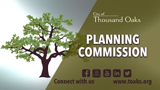 Thousand Oaks Planning Commission Meeting - October 23, 2023