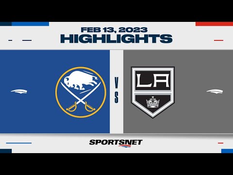 NHL Highlights | Sabres vs. Kings - February 13, 2023