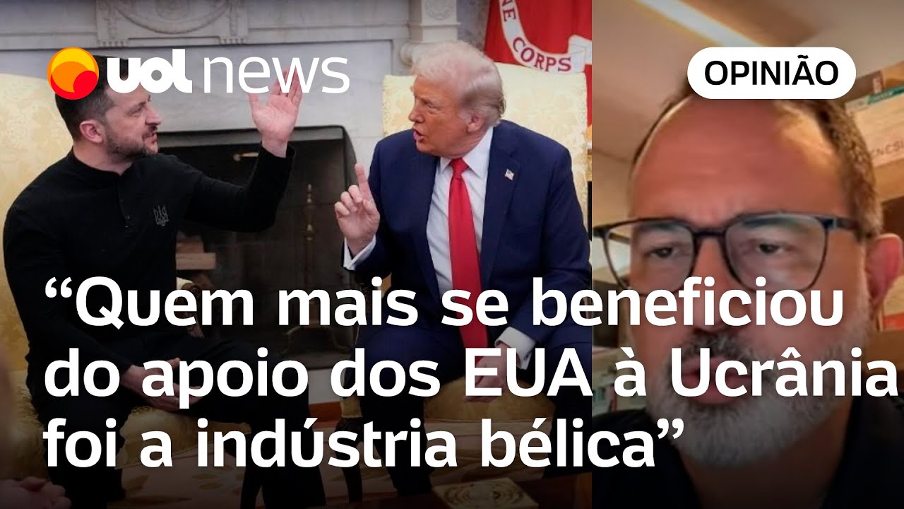 Trump x Zelensky: Cena é resultado de negociação com Rússia sem participação da Ucrânia, diz Coelho