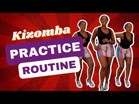KIZOMBA BASICS part 1: Step by step practice routine