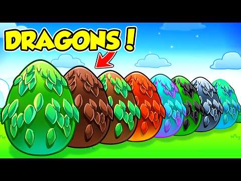 Hatching 10 *SECRET* DRAGON EGGS in ROBLOX (Dragon Adventures)