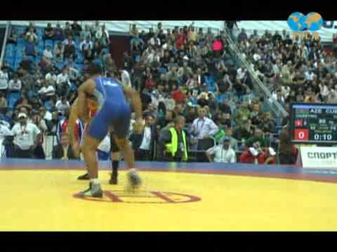 HUSEYNOV Zelimkhan (AZE) -- VALDES TOBIER Alejandro Enrique (CUB)  1/4 Finale