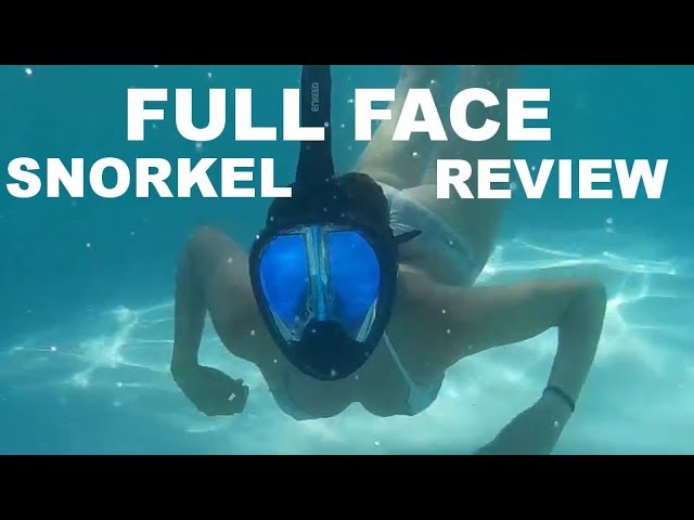 Full Face Snorkel Review from Enkeeo - Sailing Doodles