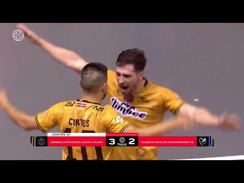 Gol Cortes (3-2) Cartagena FS - Manzanares FS. J5, 1Div. LNFS